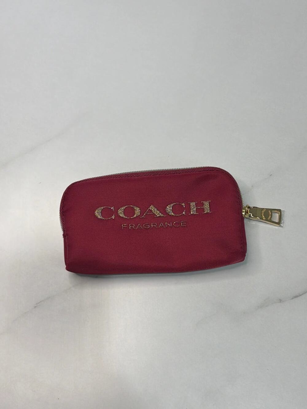 Brand new coach fragrance mini coin purse pouch